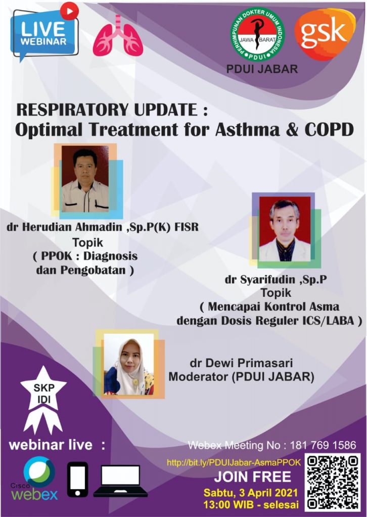 Invitation Event 3 April 2021 Free 2 SKP Respiratory Reguler Update Webinar